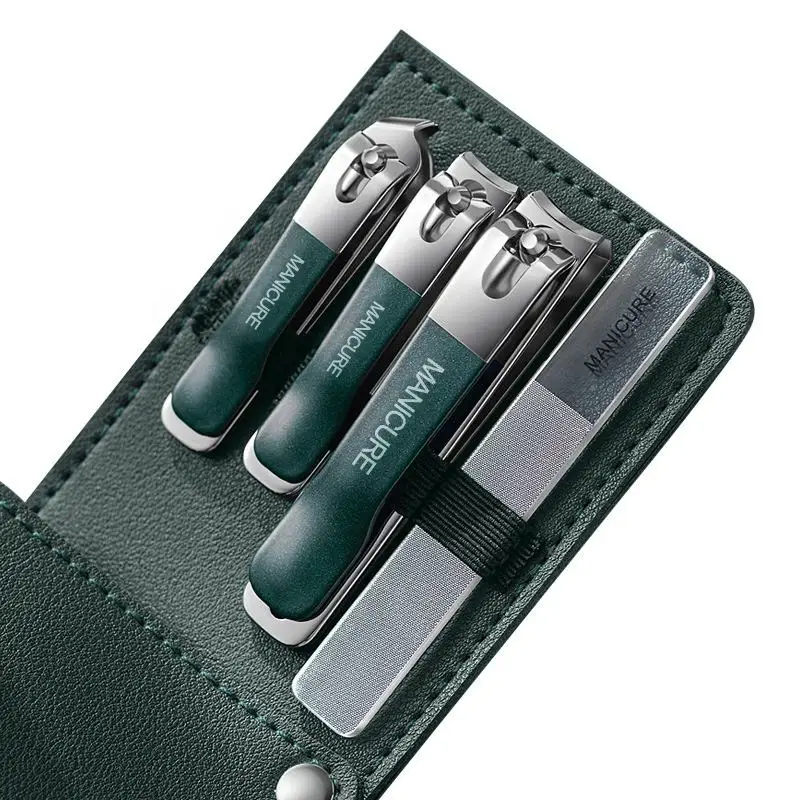 4Pcs Portable Manicure nail clipper set